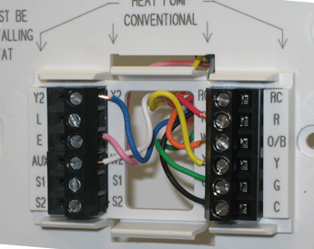 wiring thermostat with c wire