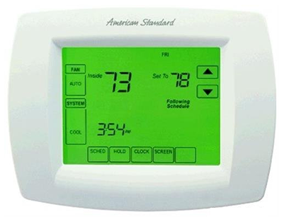 Trane (American Standard) Thermostat; Programmable with Humidity Control