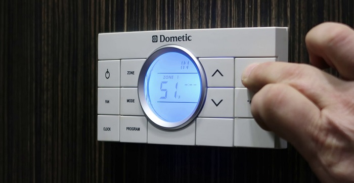 How to change Dometic Thermostat to Fahrenheit