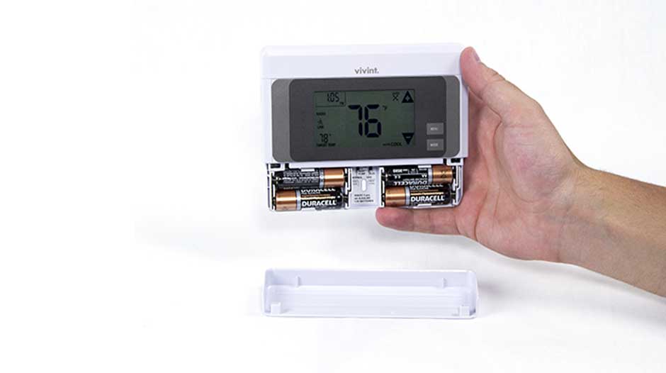 What happens if thermostat battery dies