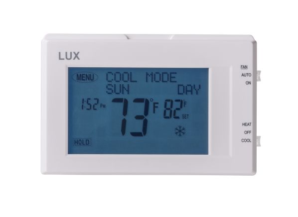 lux thermostat display problems
