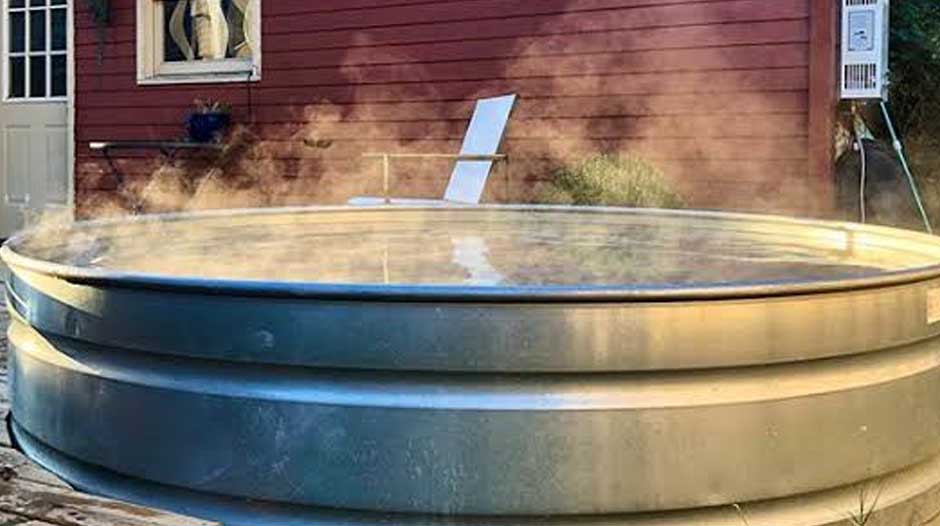 How to heat a hot tub without a heater