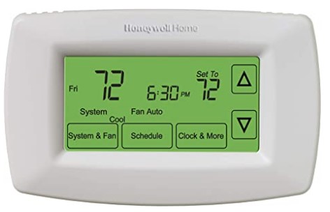 Honeywell Home RTH7600D 7-Day Programmable Touchscreen Thermostat