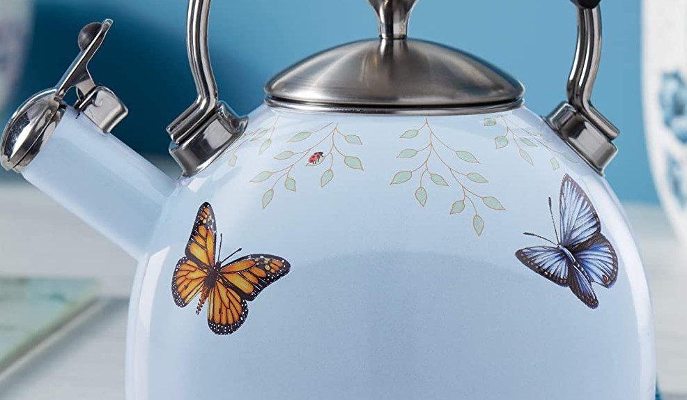 flowery teapot gift