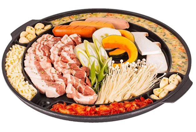 CookKing - Master Grill Pan, Korean Traditional BBQ Grill Pan