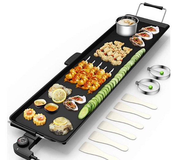 Costzon 35 Electric Teppanyaki Table Top Grill Griddle